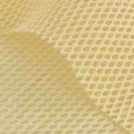 Tissu filet coton bio beige Tissus Maison du Haut Mercier 