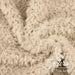 Tissu peluche fantastic 10mm 75 x 100 cm beige Tissus Kullaloo 