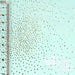 Tissu peluche Kullaloo sparkle 2 mm 75x100 cm menthe / doré Tissus Kullaloo 