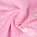 Tissu peluche Kullaloo sparkle 2 mm 75x100 cm rose / doré Tissus Kullaloo 