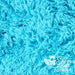 Tissu peluche shaggy 15mm KULLALOO 75 x 100 cm Bleu Tissus Kullaloo 