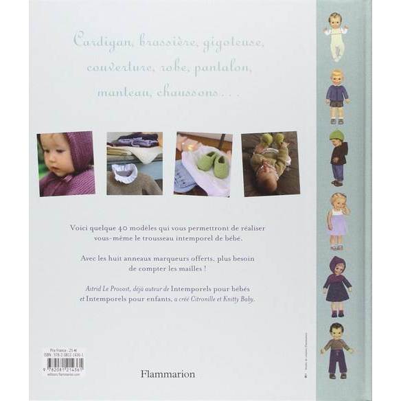 Tricots Intemporels pour bébés - Modèles de 0 à 2 ans Livre Flammarion 